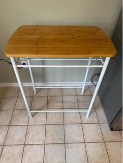 FREE Bamboo Butcher Block Table