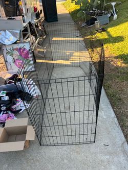 Dog pet metal kennel