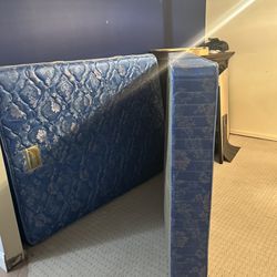 Full-Size Beautyrest Mattress And Boxspring