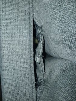 Grey couches