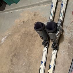 Blizzard X-Spirit 4 skis with bindings.  Nordica Easy Move 12 ski boots Size 9.5-10