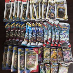 Pokémon Sword & Shield - Scarlet & Violet - Mega Evolution Booster Pack Lot (READ DESCRIPTION)