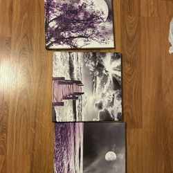 Beautiful Purple Wall Photos 