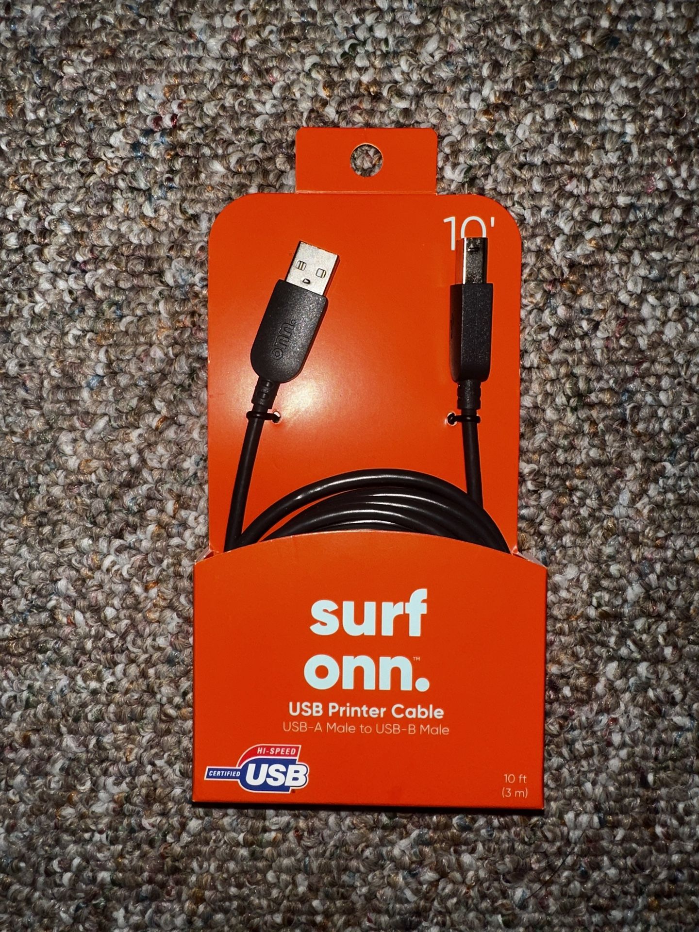 USB Printer Cable 10ft