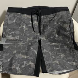 Men’s Reebok CrossFit Cordura Training Shorts Size 32