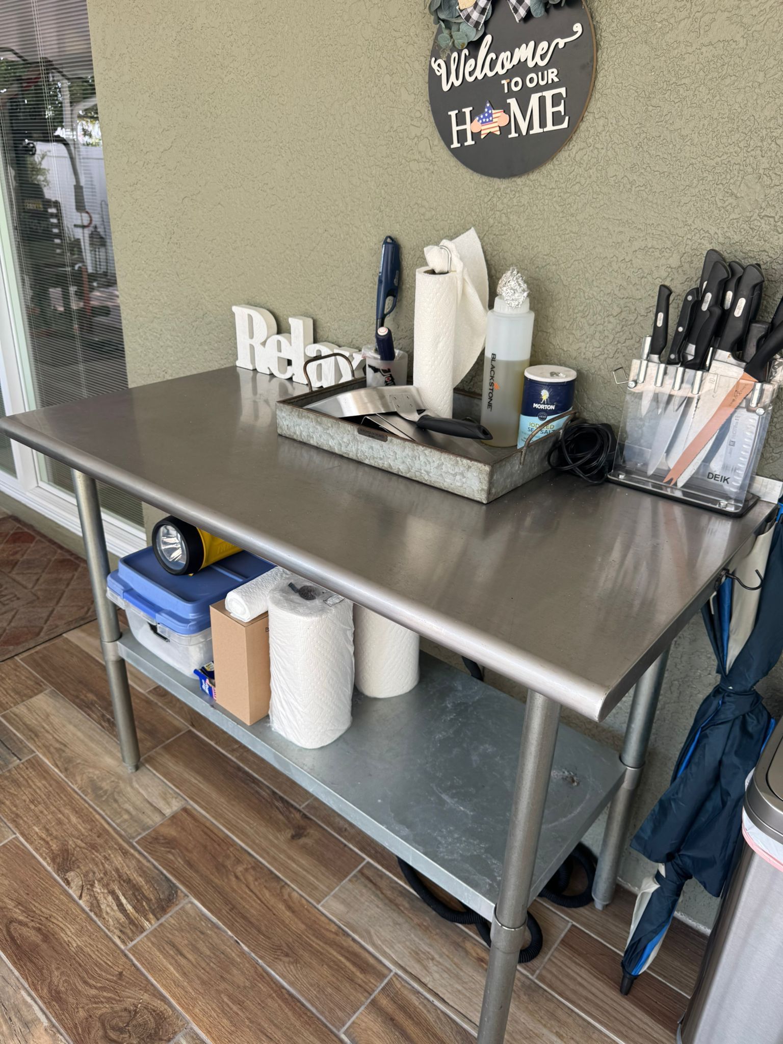 Outdoor Stainless Steel Work Tables
