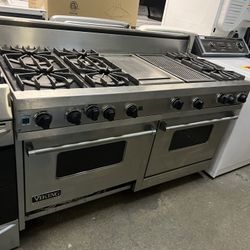 Viking 60 Gas Range Stainless Steel 2021