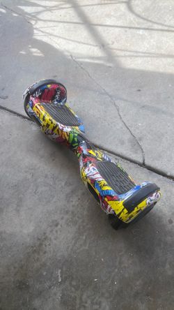 Self-Balancing Hoverboard Graffiti Print