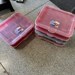 Sterilite ornament Storage Containers