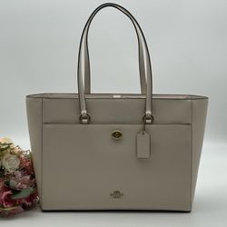 Coach Large Chalk Business Tote