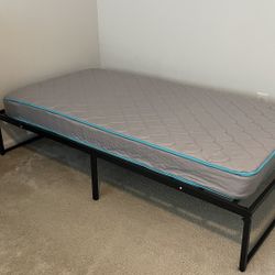 Twin Bed Frame And Mattress
