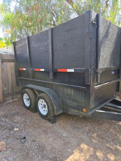 Dump trailer 5x10