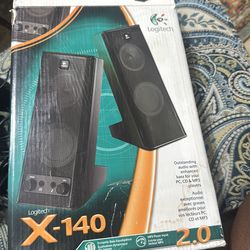 Logitech X-140 computer speakers