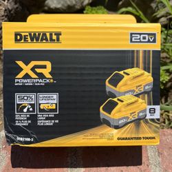DEWALT 20-Volt MAX XR Lithium-Ion 8.0 Ah Battery 2pk 