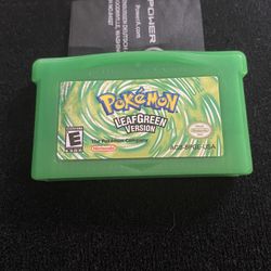 Leaf green Pokemon game