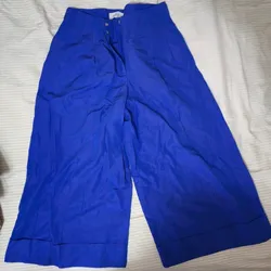 Lafayette 148 New York L66403 Womens Blue Jagger Sailor Pants Size US - M