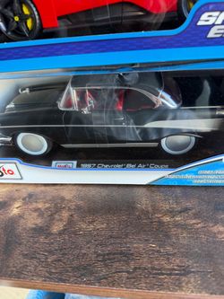 Chevy bel air toy car 1/18