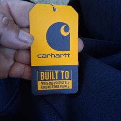 Car hart Hooded Zip Up Sweater Size Med Womans