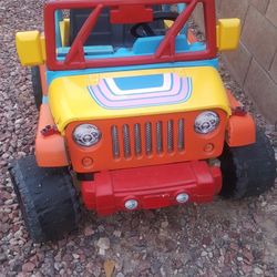 Power Wheels Jeep Bespoke Custom Paint
