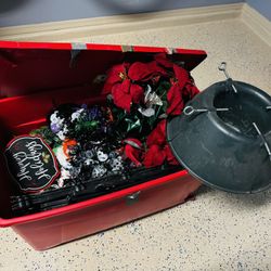 Christmas & Halloween Bin