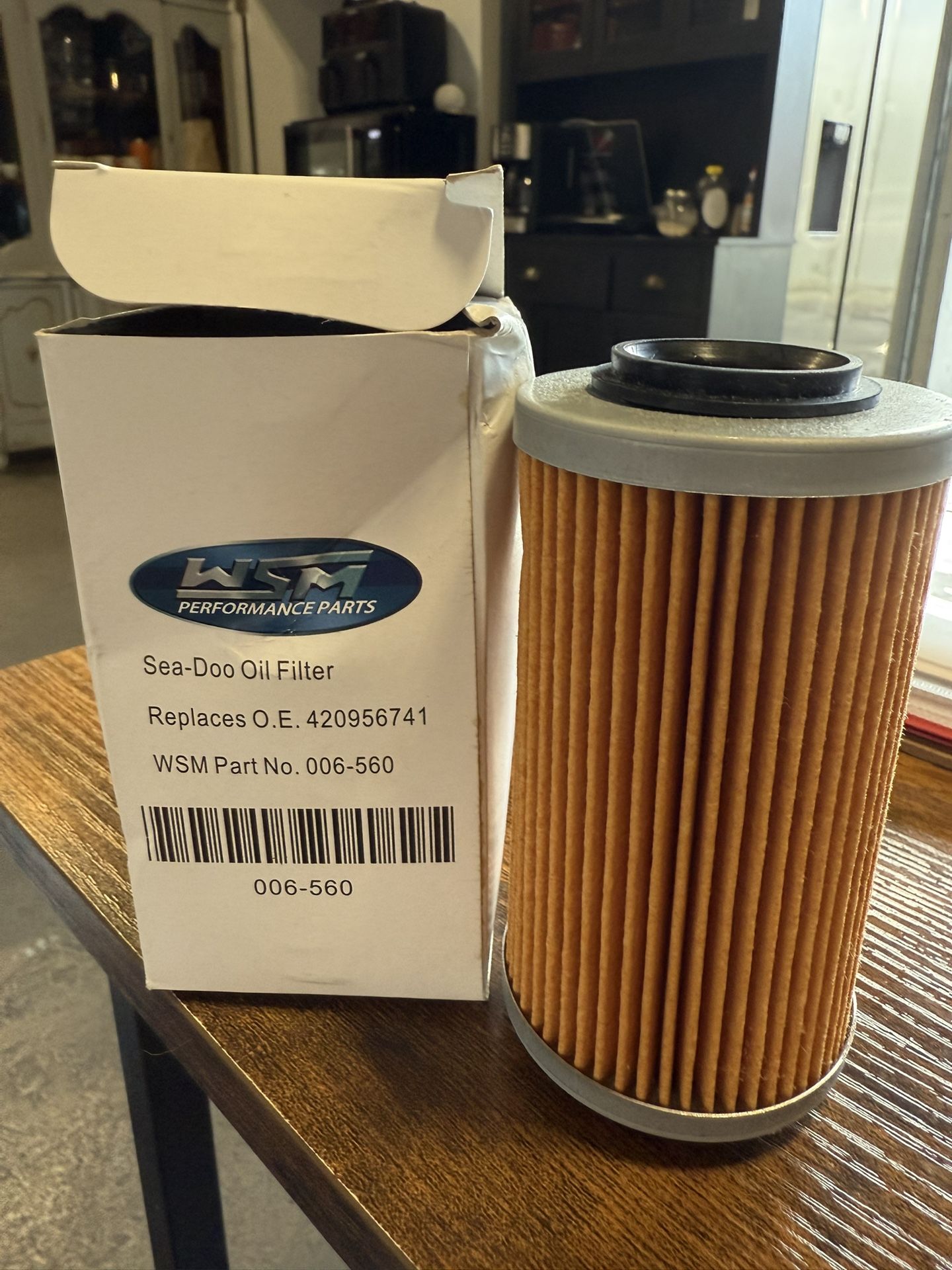 OIL FILTER SEA DOO - Wsm Part 006-560 - Kit 09 Filters