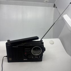 PANASONIC 3-BAND MODEL RF-855 TECH 800 FM-AM-SW w/ gyro antenna WORKS