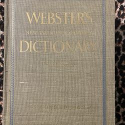 ANTIQUE DICTIONARY $35