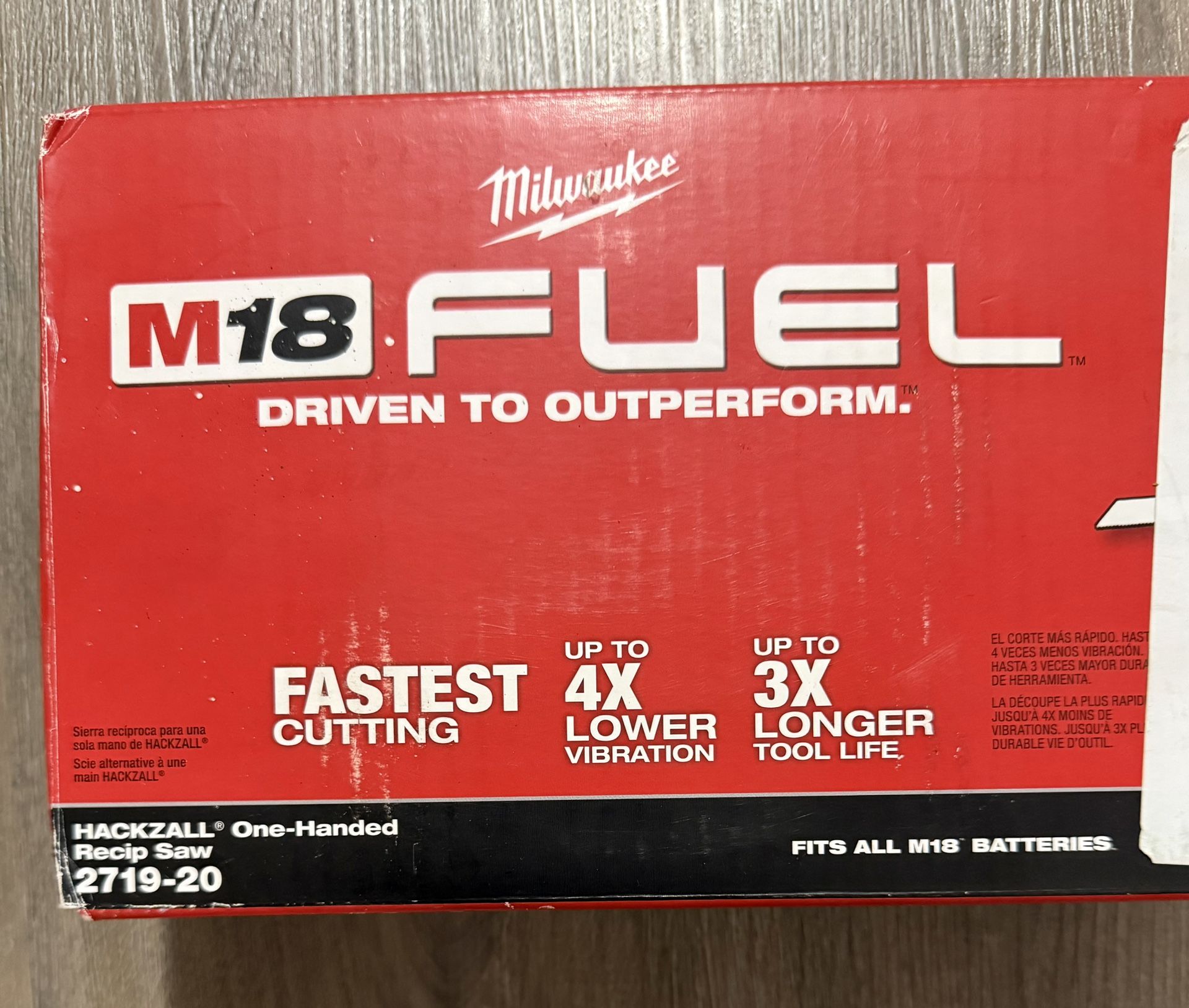 Milwaukee M18 Fuel Hackzall