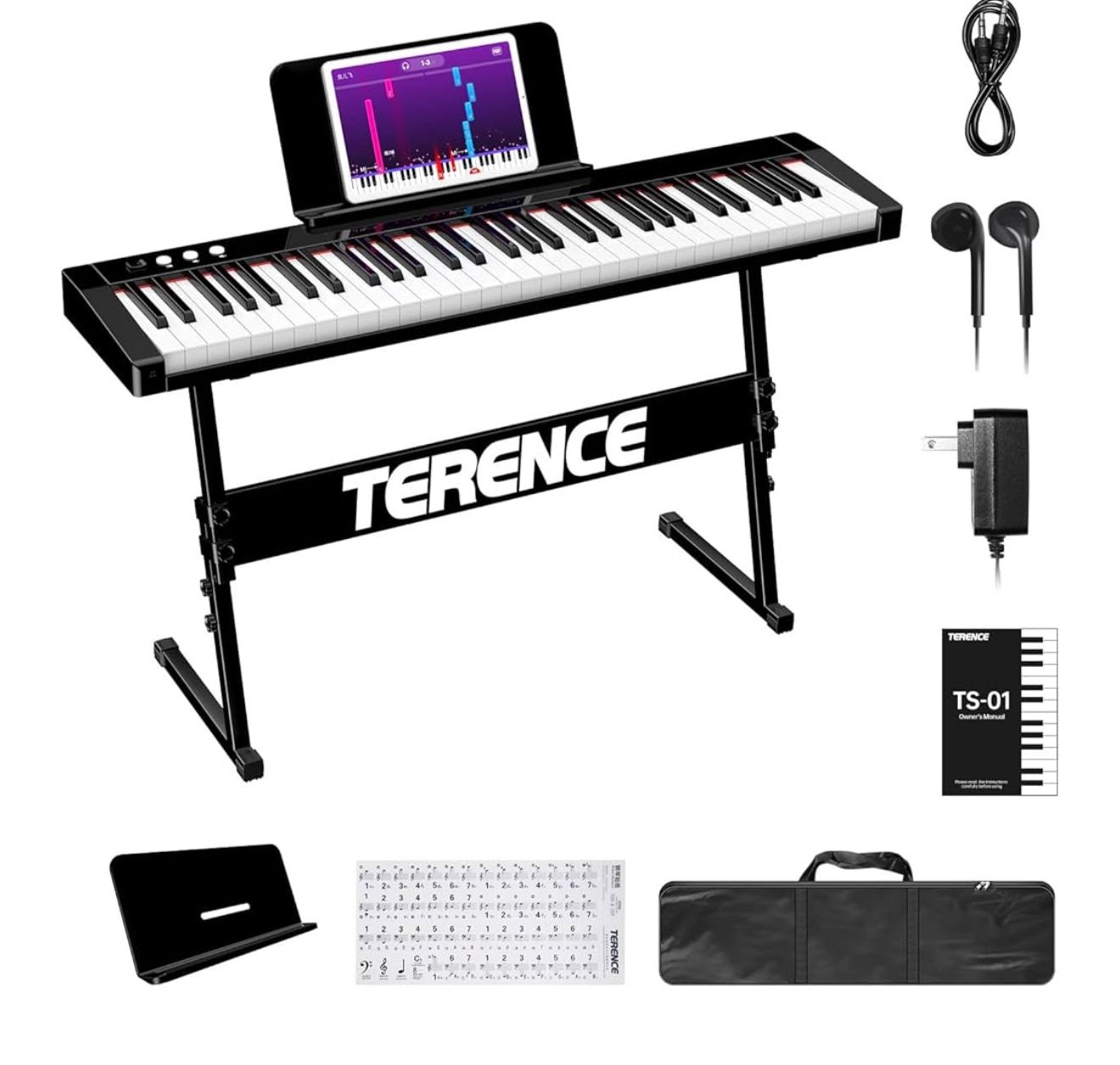 New TERENCE keyboard (61 Semi-weighted Keys)