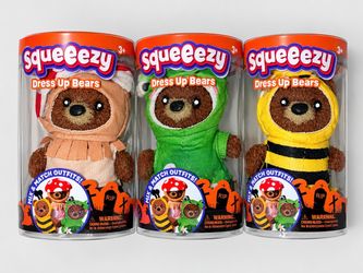 Squeeezy Dress Up Bears