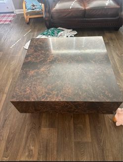 Vintage  Square Coffee Table