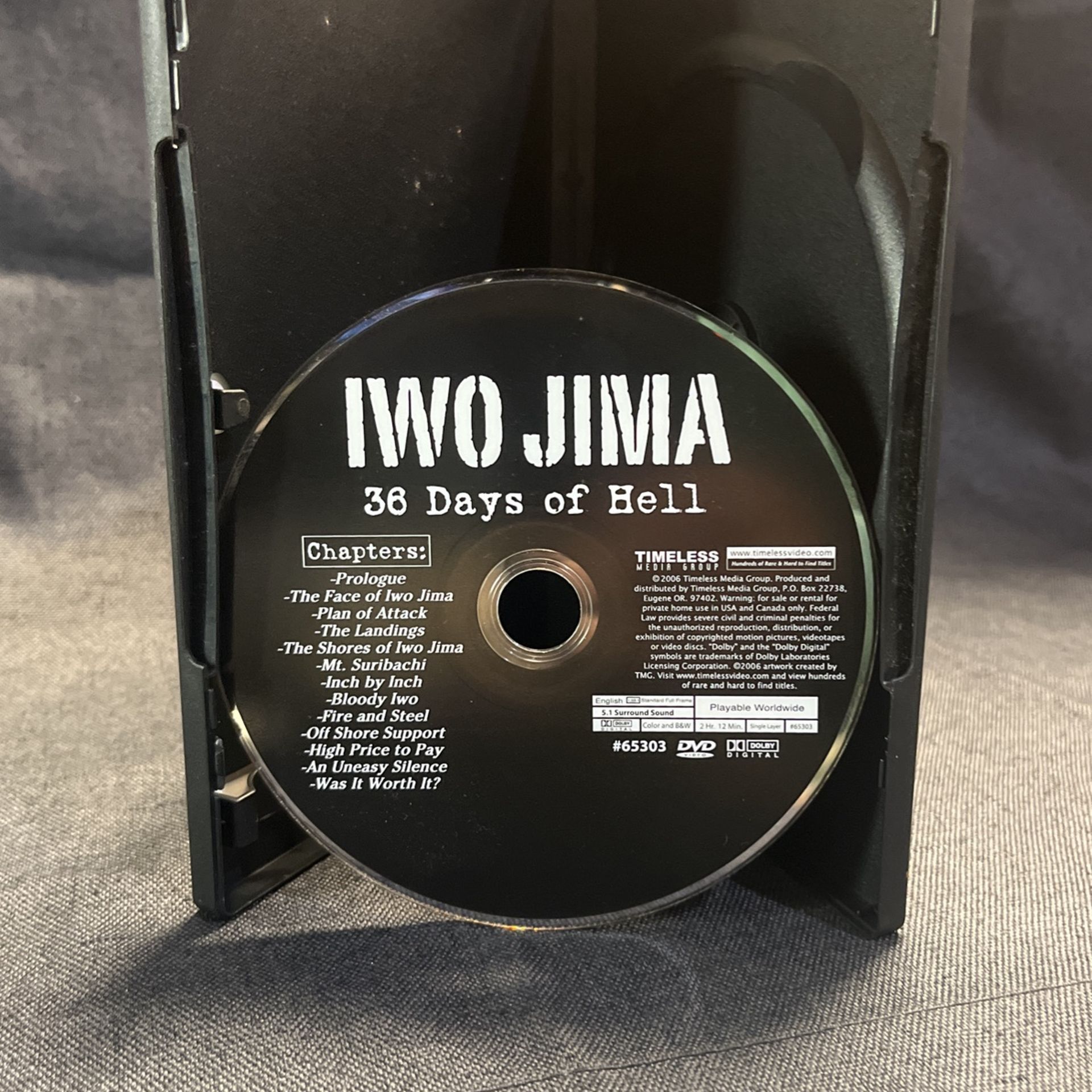 Iwo Jima 36 Days Of Hell The True Story DVD