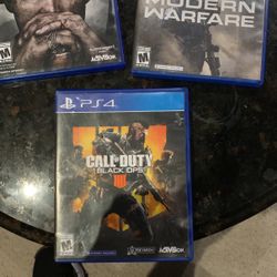 3 PS4 Games 30$ Today only