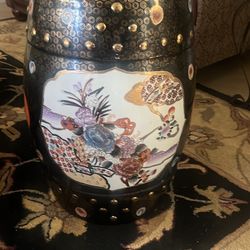 Vintage Pocelain Chinese Garden Stool