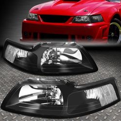 FOR 99-04 FORD MUSTANG BLACK CLEAR Corner