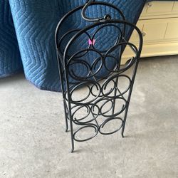 Metal Wine Rack (8) Bottle 