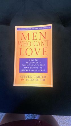 Men Who Can’t Love Book