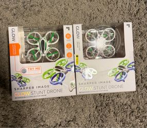 Sharper Image Glow Stunt Drone New