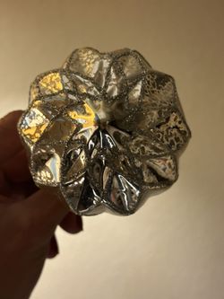 Vintage Mercury Glass Ornament 