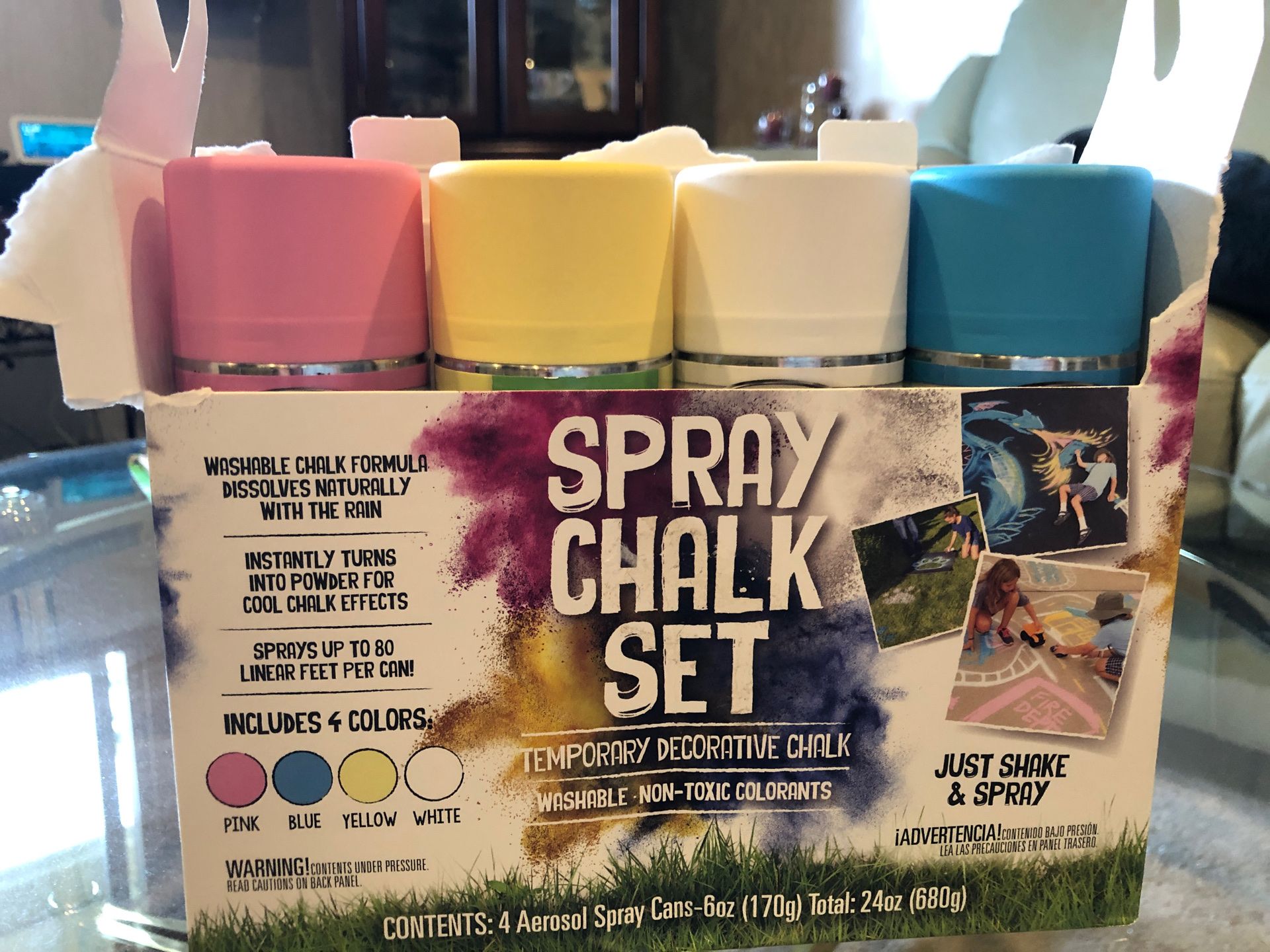 New spray chalk