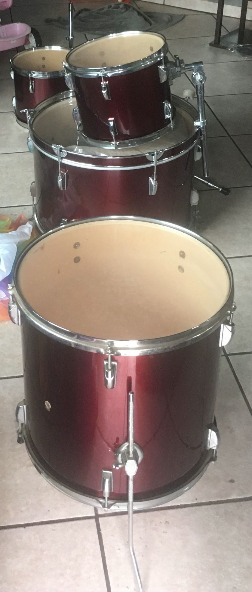 Best Choice Products Piece Full Size Complete Adult Drum Set w