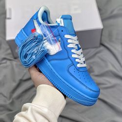 Nike Air Force 1 Low Off White Mca University Blue 27