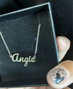 ANGIE STERLING SILVER NECKLACE 925