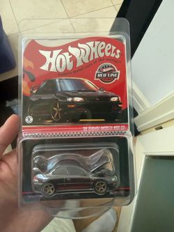Hot Wheels 2026 RLC Exclusive ‘98 Subaru Impreza WRX STI Black Red Line Club New