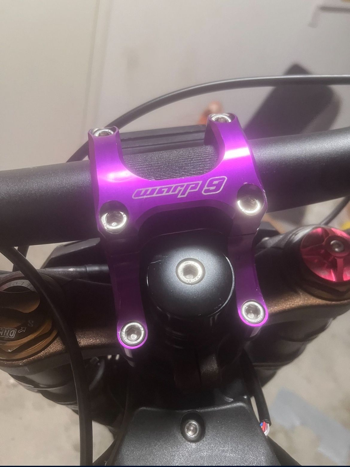 warp 9 bar mount WILL TRADE FOR A SILVER BARMOUNT