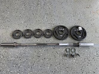 Ez curl bar and weight set