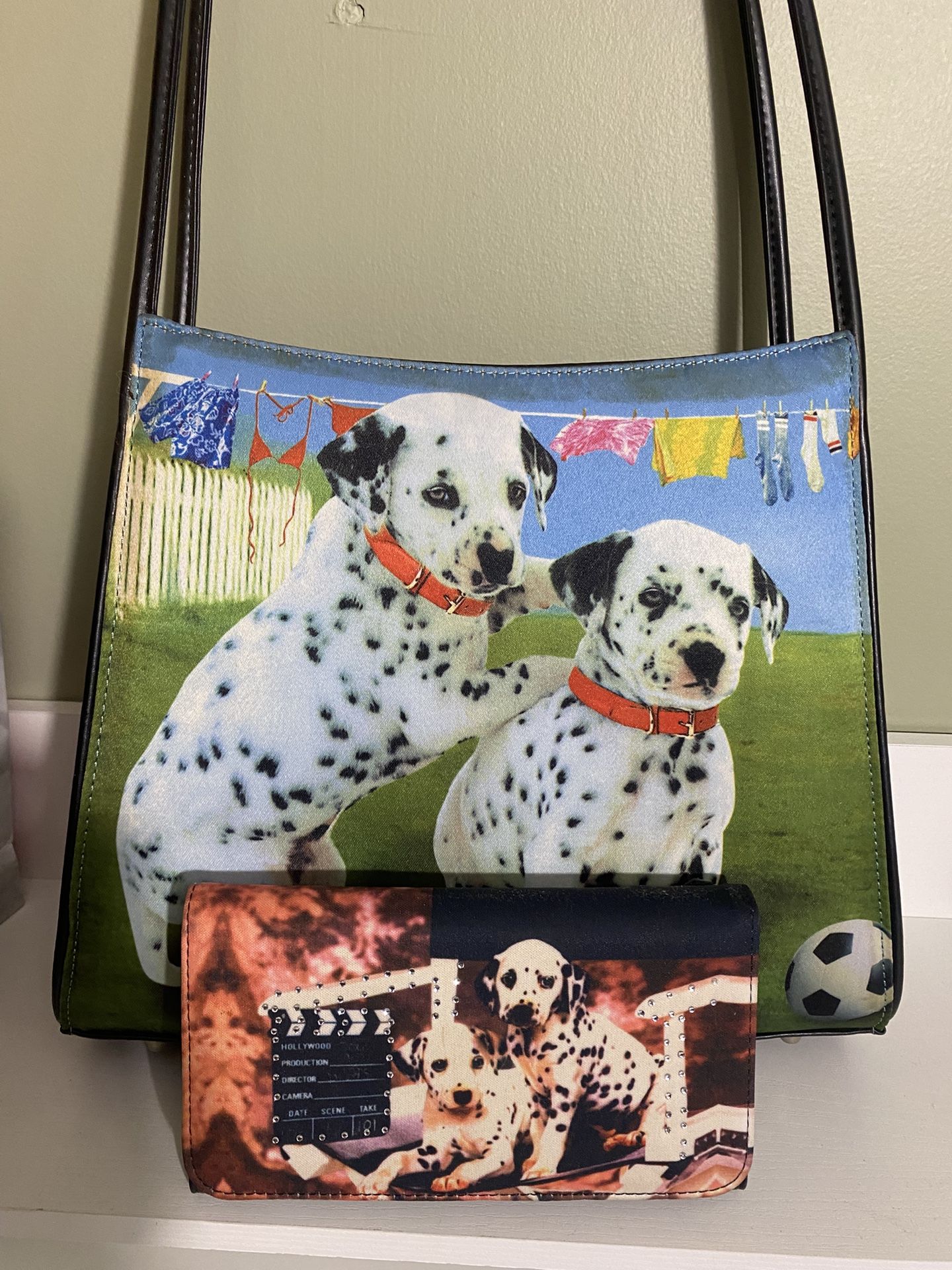 Dalmatian Purse And Wallet