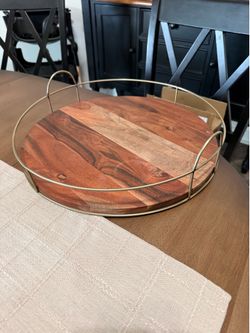 Hearth and hand wood tray