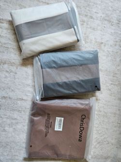 18x18 faux leather throw pillow covers - 3 pairs