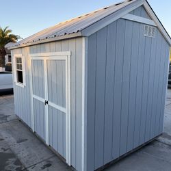 Shed 12' By 8'  With Double Doors And Window 